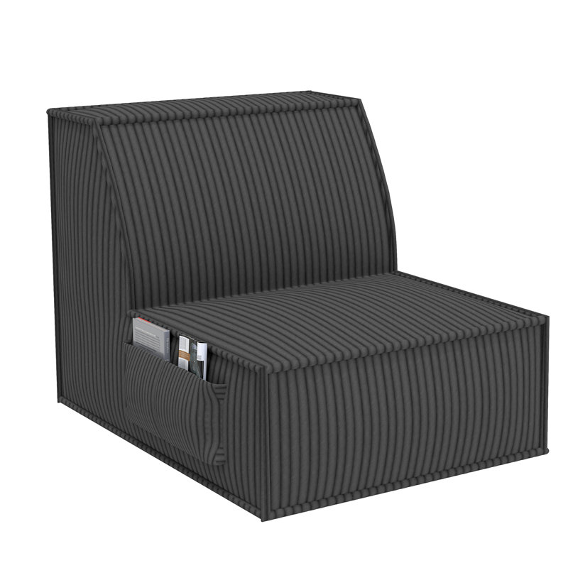 Upholstered Accent Chairs, Black