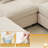 5-piece Modular Sectional Sofa With 2 Ottomans-180637845