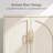 Arden Curved Arch Four Door Sideboard Storage Cabinet with Adjustable Shelves-629072414-634526001