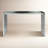 Jules Glass Top Metal Base Writing Desk-1219978873