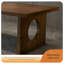 Tables de conférence simples en bois massif brun foncé-661763927
