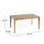Table de salle à manger (table seulement)