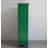 Green Solid Wood Display Cabinet With Glass Doors