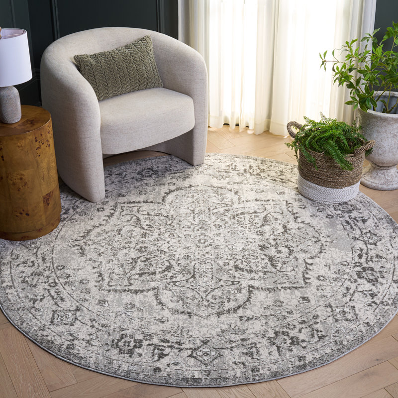 Tapis oriental Chamber Chamber Performance, Rond 6 pi 7 po x 6 pi 7 po
