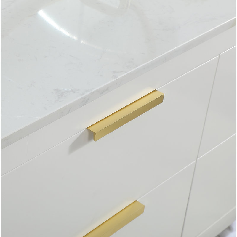 Ensemble de meuble-lavabo simple 60 po Felicity, Blanc