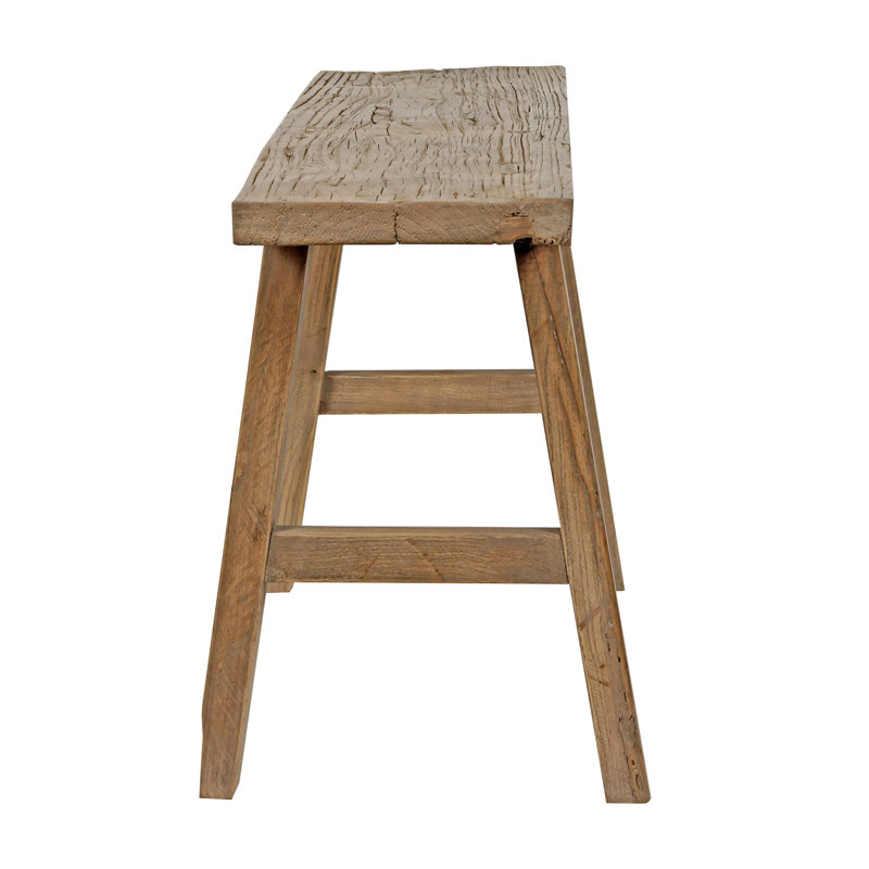 Solid Wood Bench, 20" H x 43" W x 10" D
