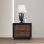 Lit géo-panneau avec table de chevet Aurelio-120536297-120536298