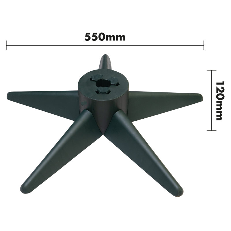 Benham Plastic Artificial Tree Stand For Max. Tree Height 6 - 7.9 Ft.