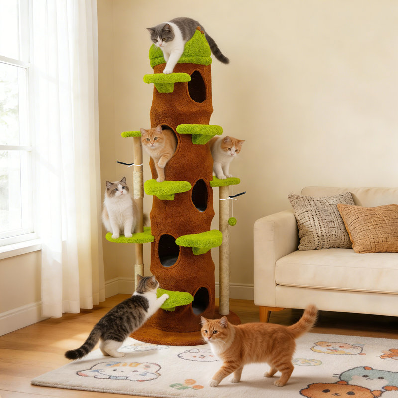 187 cm H Cat Tree / Condo