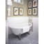 Edwardian™ Exposed 3 Handle Floor Mounted Clawfoot Tub Faucet-109211464