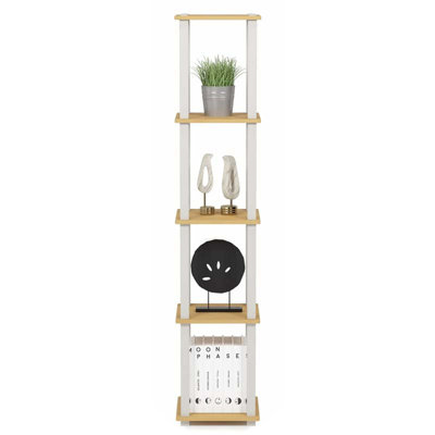 Delyth 57.7" H x 11.6" W Plastic Etagere Bookcase by Rebrilliant