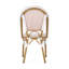 Chaises d'extérieur en polyuréthane et aluminium pour l'extérieur, ensemble de 2