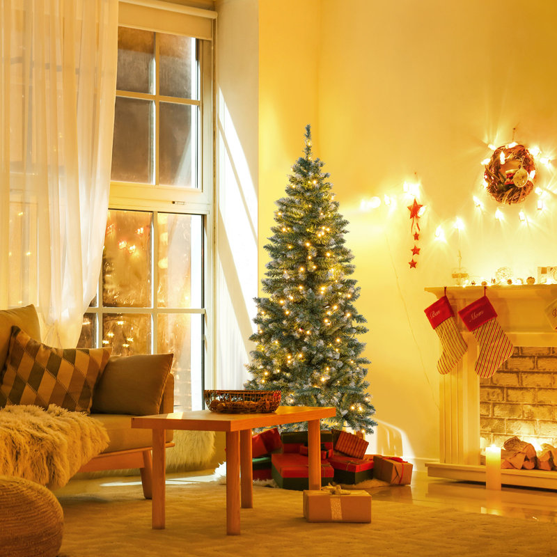 Lighted Artificial Christmas Tree