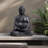 Meditating Buddha With Lotus Planter