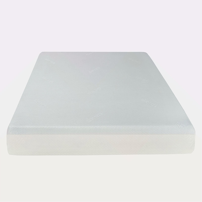 Matelas ferme en mousse viscoélastique imprégnée de gel pour lit double