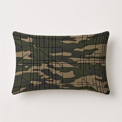 Stealth Strata Indoor And Outdoor Pillow