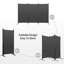 Ljusi 102.4'' W x 70.7'' H 3-Panel Folding Room Divider, Privacy Screen Partition for Bedroom, Living Room, Office and Shared Spaces-280135392