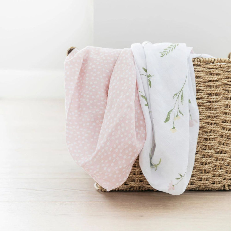 Paquet de 2 mousseline de coton