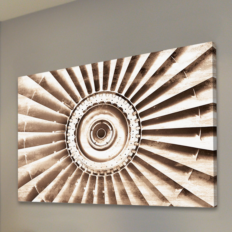 " Air Flow ", 24" H x 36" W x 1.5" D