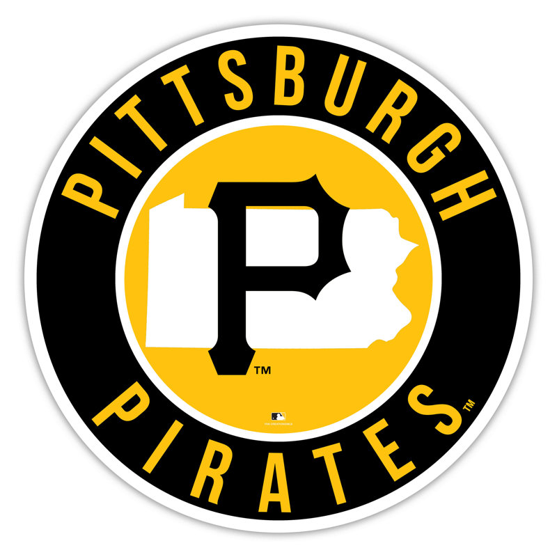 Pirates de Pittsburgh - ligne brillante de 16 po avec l'État