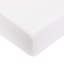 Plain White Muslin Fitted Sheet