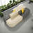 Creative casual double-sided reception sofa