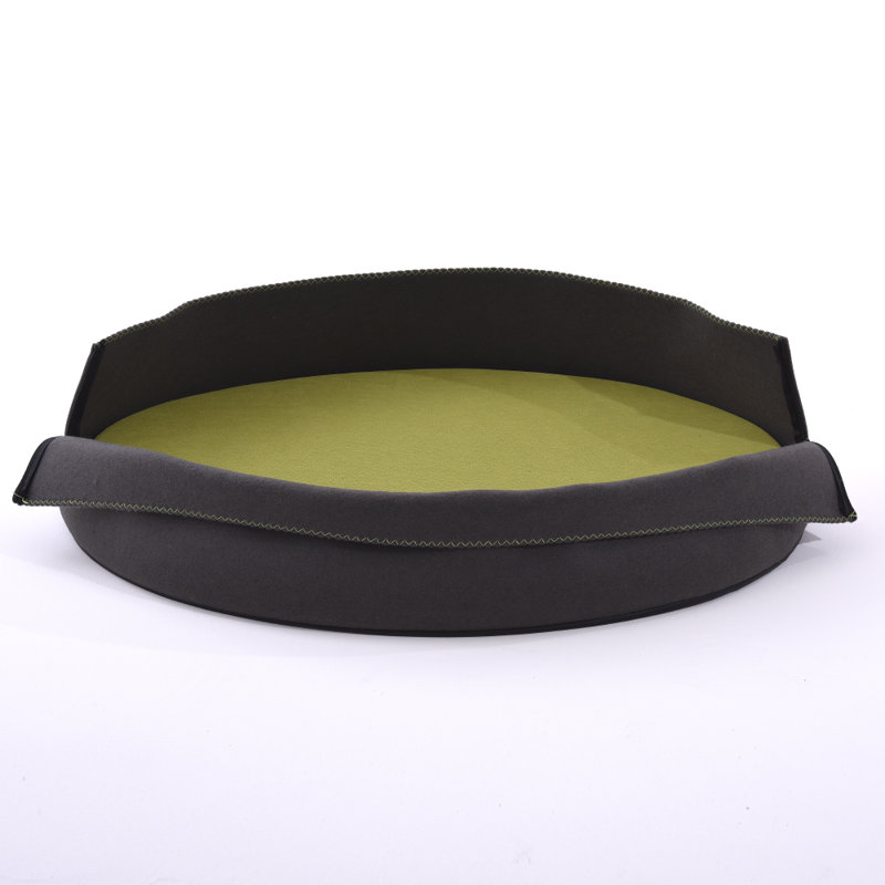 Orthopedic Microfibre Pet Bed, Green
