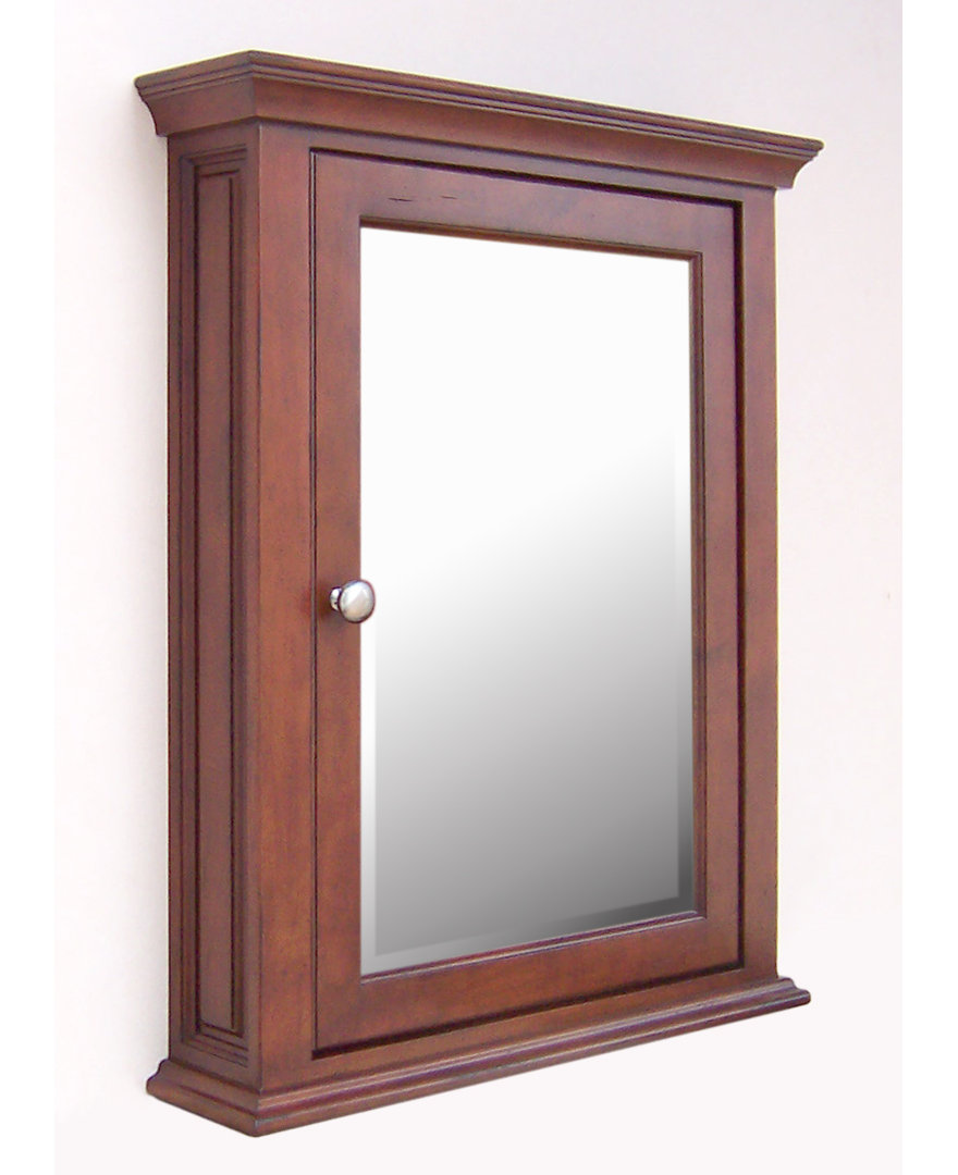 Simpkins Framed Recessed Medicine Cabinet Charlton Home® 