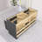 60'' Double Bathroom Vanity Base Only