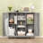 Kainaat 31.7'' Tall Floor Storage Cabinet,Bathroom Storage Cabinet with 2 Doors and 2 Open Shelves-1653143576