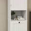 Armoire de trieur de linge inclinable à un compartiment et une porte
