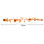 180cm Lighted Faux Sunflower Garland with Lights