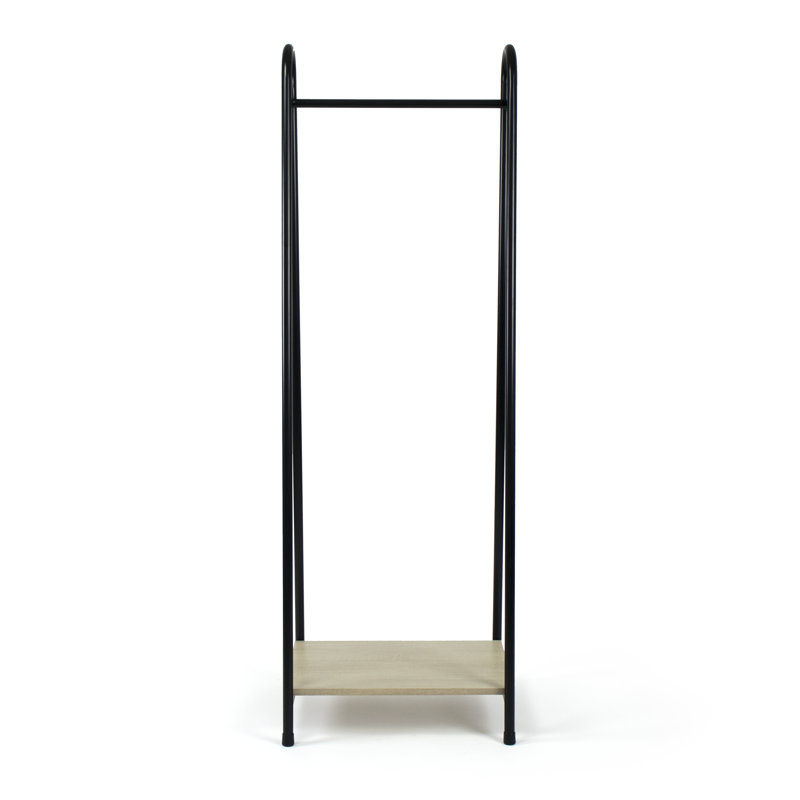 Elbern 20'' Industrial Pipe Clothing Rack