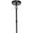 Deondria Chandelier-Jet Black