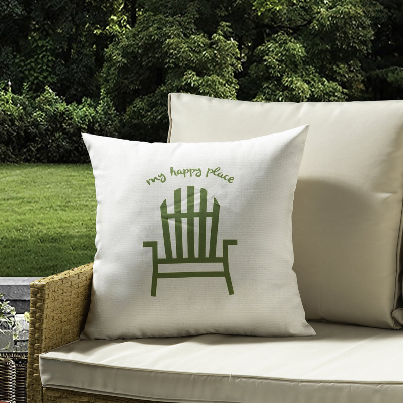 Coussin extérieur My Cottage Living, Vert