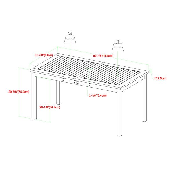 Dimensions du produit