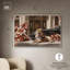 «Graceful Lion Blossoming Store», reproduction d'art sur toile-129536264-129536277