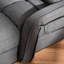Fauteuil convertible 21 positions, gris, réglable pour un maximum de confort