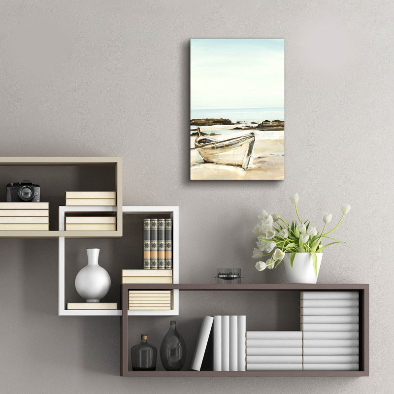 'Rustic Row Boat 1' by Ethan Harper Acrylic Glass Wall Art, 24" H x 16" W x 0.2" D
