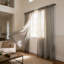 Paire de rideaux semi-transparents avec passe-tringle Rayna-73625238-73625231