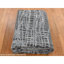 Tapis unique gris de 8 pi 10 po x 12 pi 2 po Aurelja