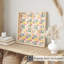 «Abstract Abstract Groovy 70s Pattern IV Retro», reproduction d'art non encadrée-70219227