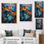 Or et mosaïque de marbre bleu agate IV-2079660900-1980234904