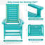Chaise Adirondack berçante Hdpe (ensemble de 6)-1127021387