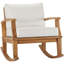 Chaise berçante d'extérieur en teck Marina-472441371