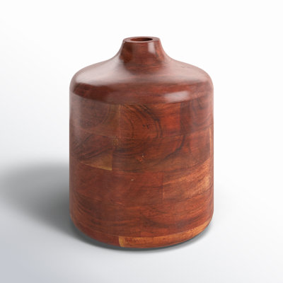 Wood Table Vase