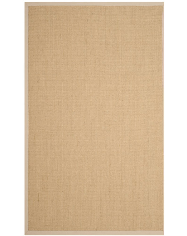 Milikouri Natural Fiber Sisal Pile Solid Color Rug