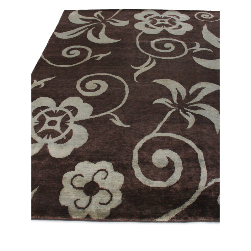 Metropolitan Wool Floral Area Rug, Rectangle 6' x 9'