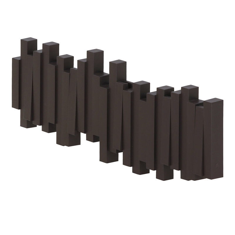 Umbra Sticks Wall Mounted Coat Rack, Espresso