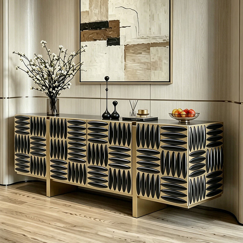 European-style light luxury high-end sideboard